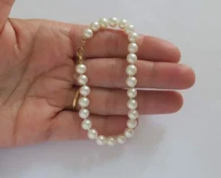 Bracelet perles de culture