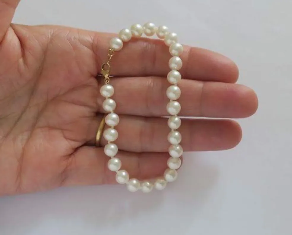 Bracelet perles de culture