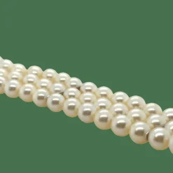 Bracelet perles de culture - Or blanc et Diamants
