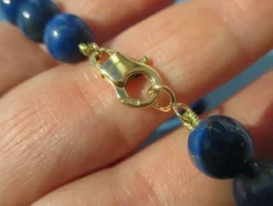 Bracelet perles de lapis lazuli