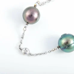 BRACELET PERLES DE TAHITI ET DIAMANTS