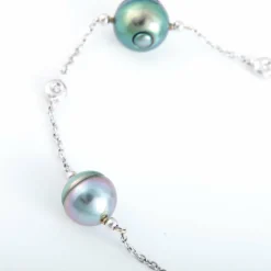 BRACELET PERLES DE TAHITI ET DIAMANTS