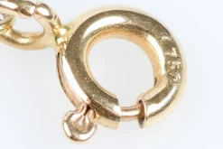 Bracelet perles en or massif