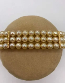 Bracelet Perles Vintage Barrettes