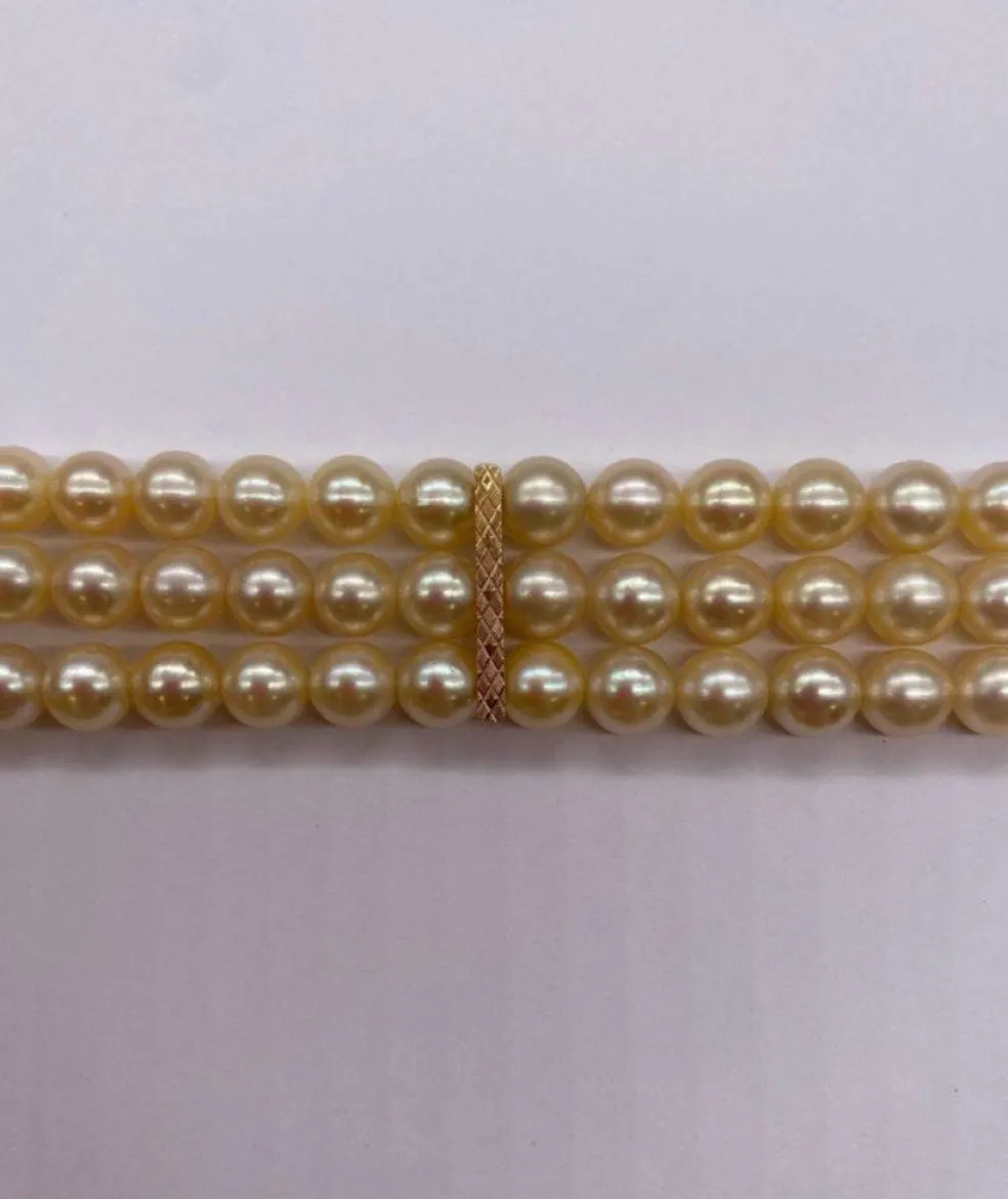 Bracelet Perles Vintage Barrettes