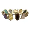 Bracelet Pierres Fines Multicolores – Or jaune 18K – 35.2g