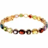 Bracelet pierres multicolores