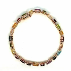 Bracelet pierres multicolores