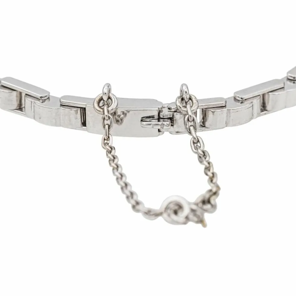 Bracelet Platine Onyx
