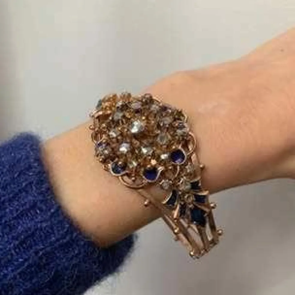 Bracelet époque victorienne Diamants
