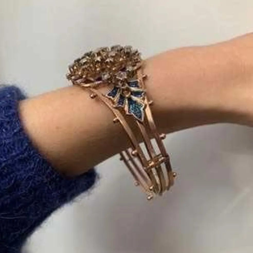 Bracelet époque victorienne Diamants