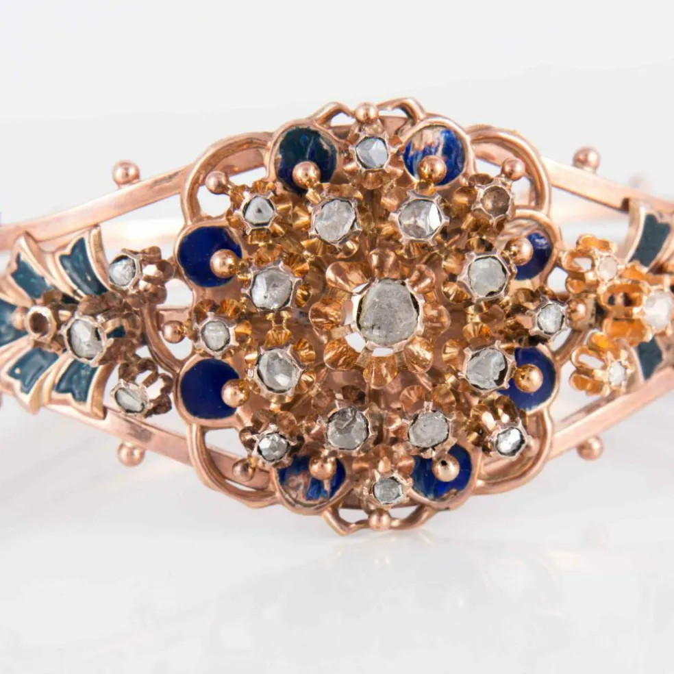 Bracelet époque victorienne Diamants