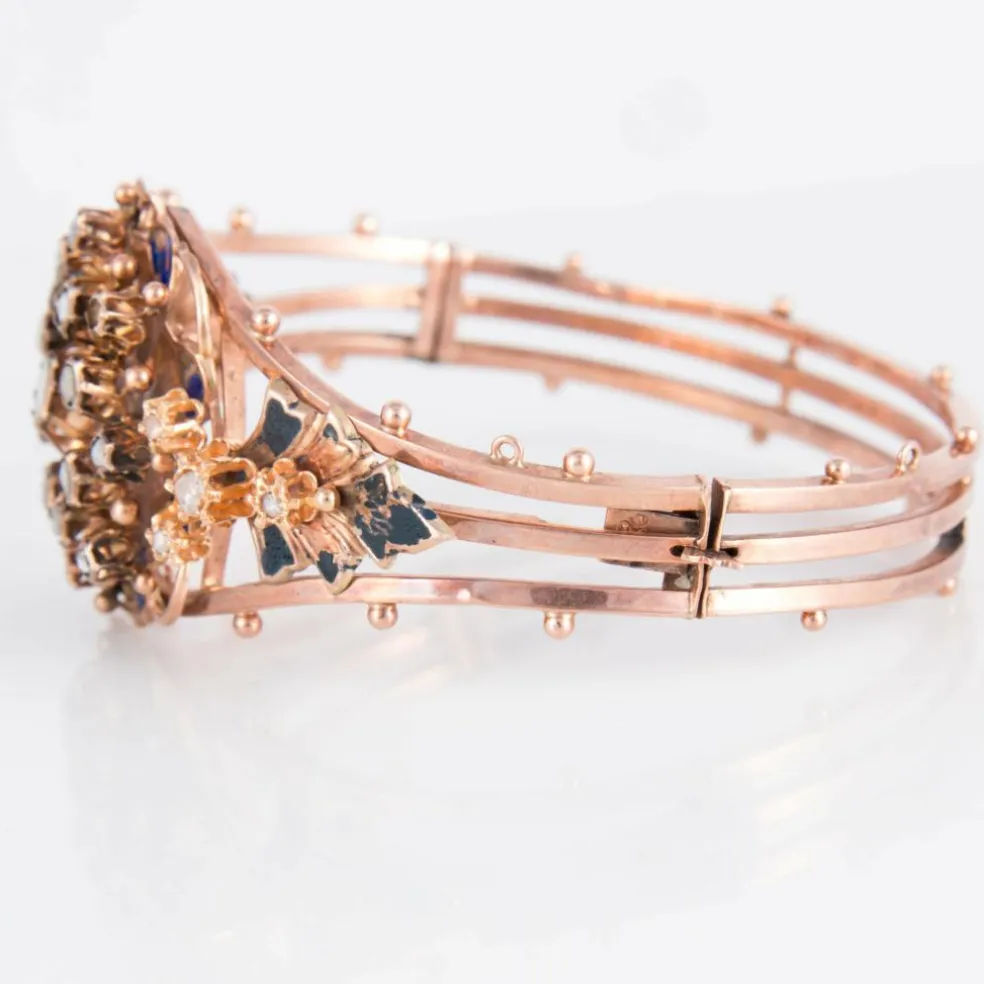 Bracelet époque victorienne Diamants