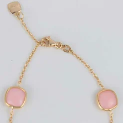 Bracelet Quartz rose et vert