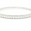 Bracelet rigide avec diamants