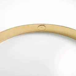 Bracelet rigide or jaune