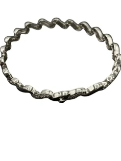 Bracelet rivière de diamants or blanc