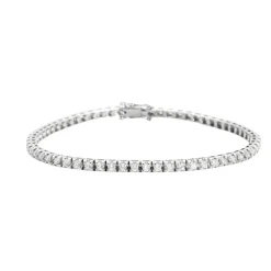 Bracelet rivière diamants