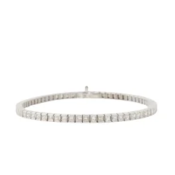 Bracelet rivière diamants