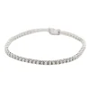 Bracelet Rivière en or blanc et diamants