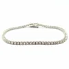 Bracelet rivière en Or blanc & diamants