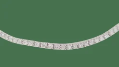 Bracelet rivière en or blanc et diamants 1ct