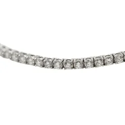 Bracelet Rivière en or blanc et diamants