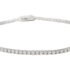 Bracelet rivière en or gris et diamants 2,04cts
