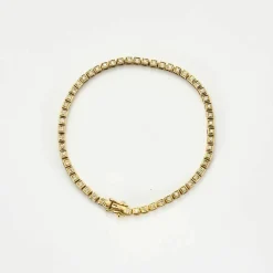 Bracelet Rivière Or Jaune & Diamants