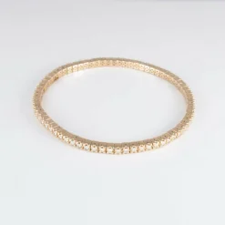 Bracelet Rivière Or jaune Diamants