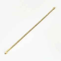 Bracelet Rivière Or Jaune & Diamants