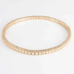Bracelet Rivière Or jaune Diamants