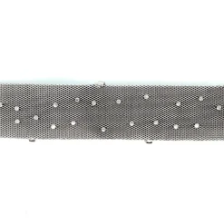 Bracelet rétro en tissu platine avec diamants de 7,50 ct