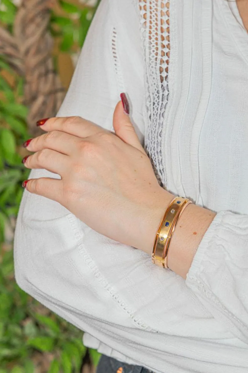 Bracelet Rétro Or jaune Diamant