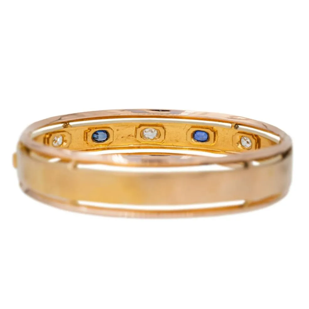 Bracelet Rétro Or jaune Diamant