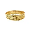 Bracelet ruban plat or jaune