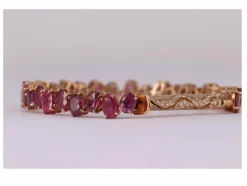 Bracelet Rubis Diamants