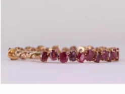 Bracelet Rubis Diamants