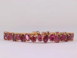 Bracelet Rubis Diamants