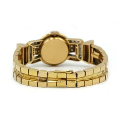 Bracelet 50s en Or jaune, Platine & diamants