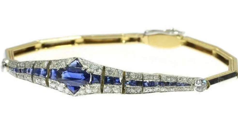 Bracelet saphir et diamant