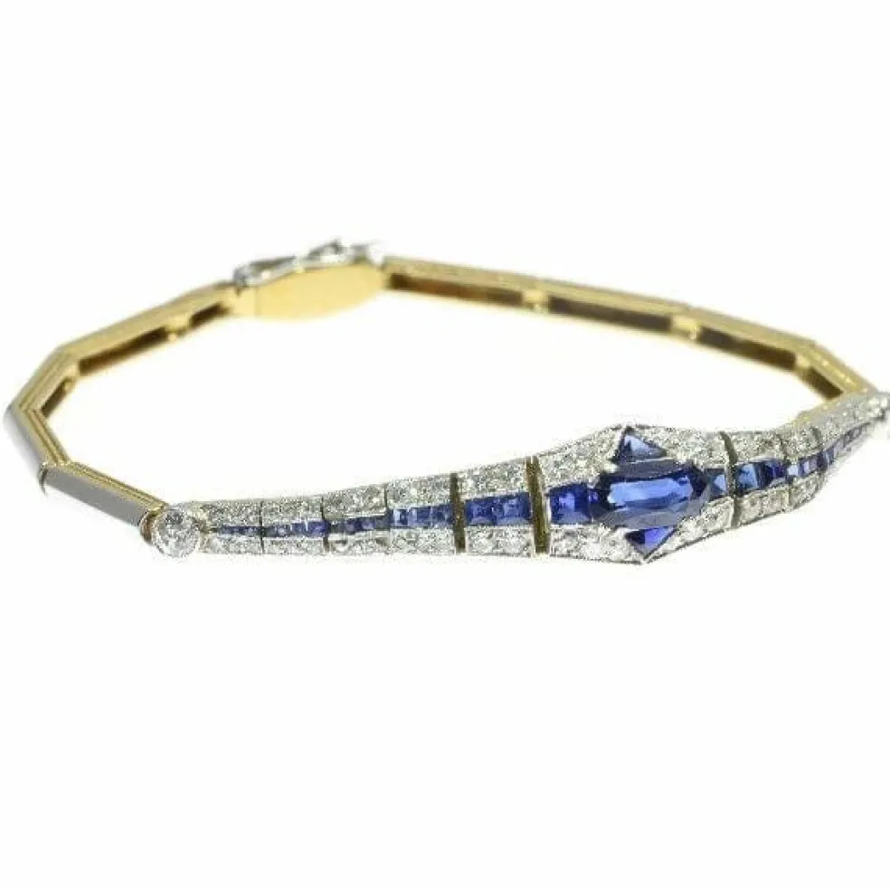 Bracelet saphir et diamant
