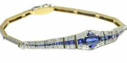 Bracelet saphir et diamant