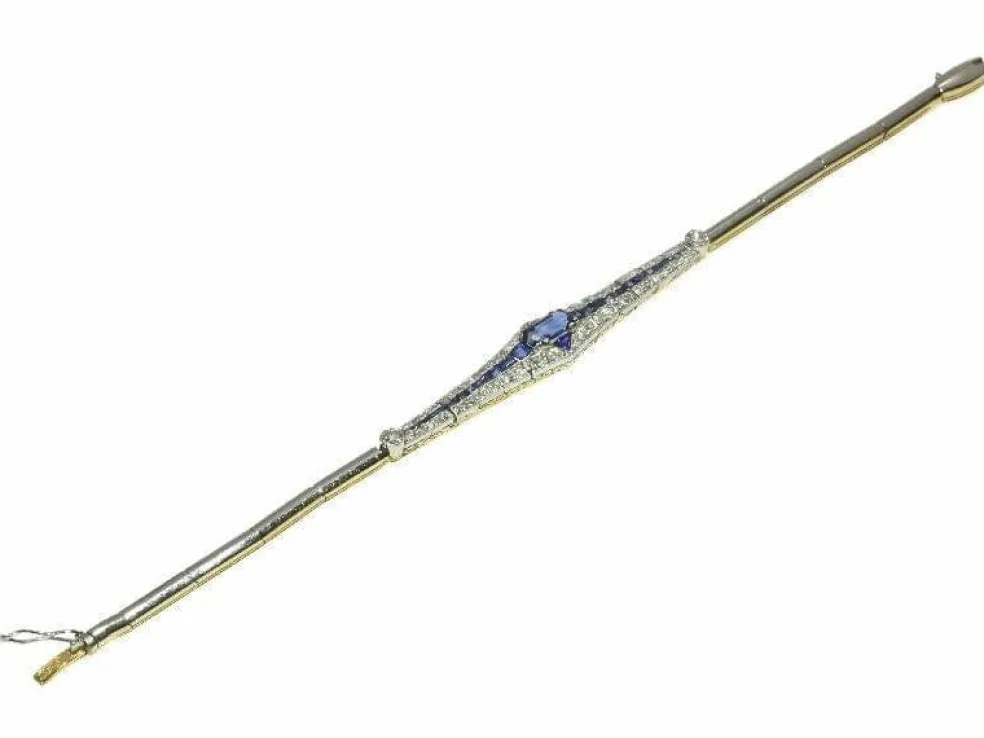 Bracelet saphir et diamant