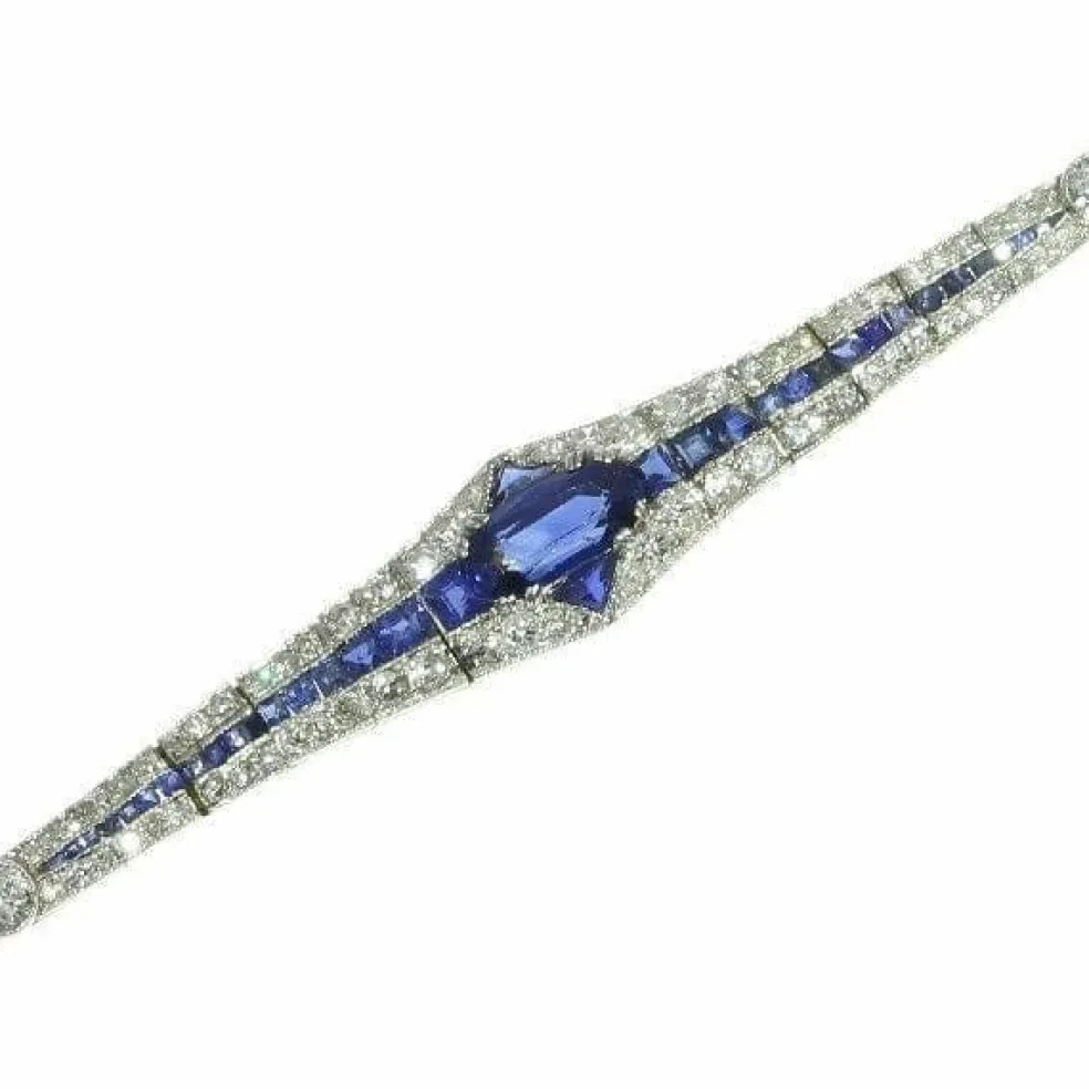 Bracelet saphir et diamant