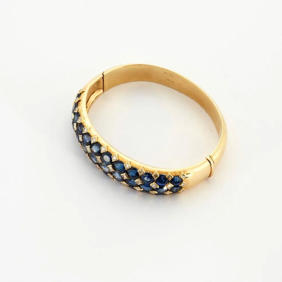 Bracelet Saphirs Diamants