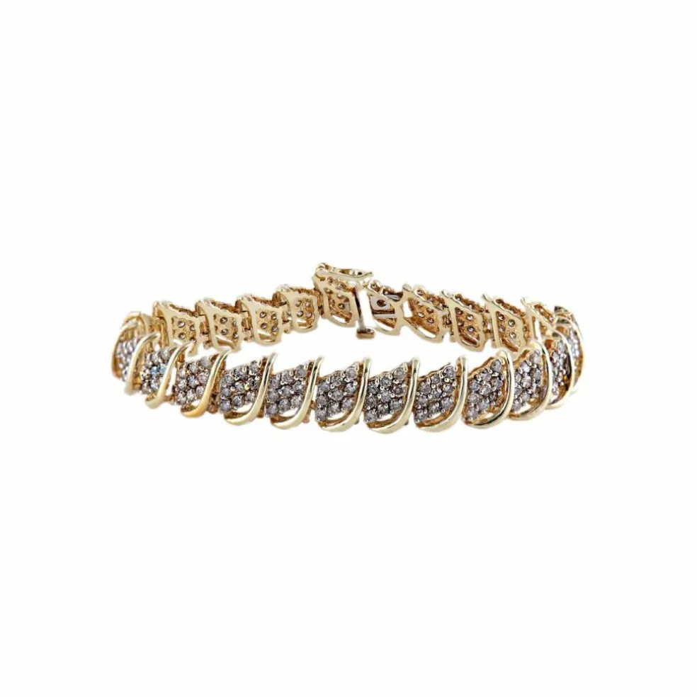 BRACELET "SAVAGE" OR & DIAMANTS