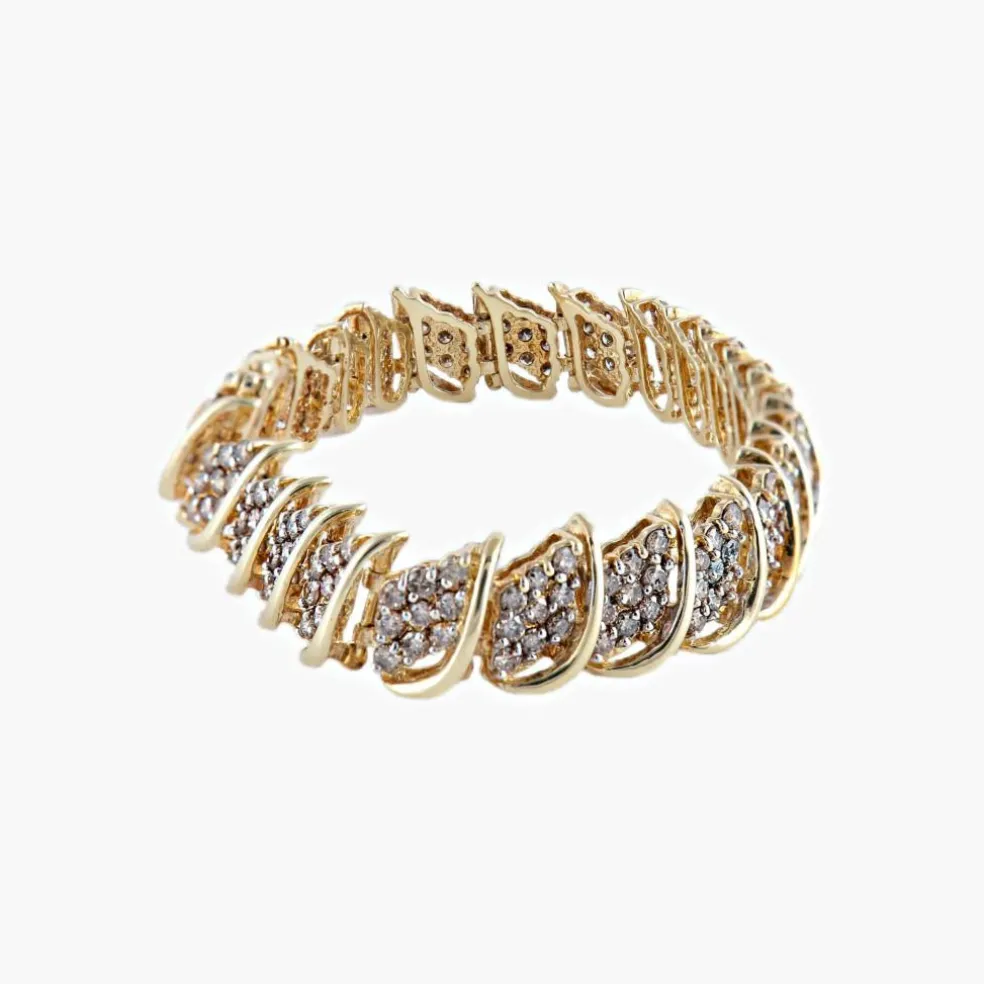 BRACELET "SAVAGE" OR & DIAMANTS