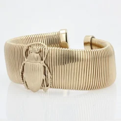 Bracelet scarabée vermeil