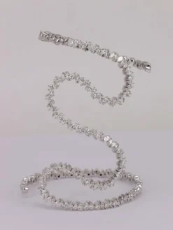 Bracelet serpent Or blanc Diamants